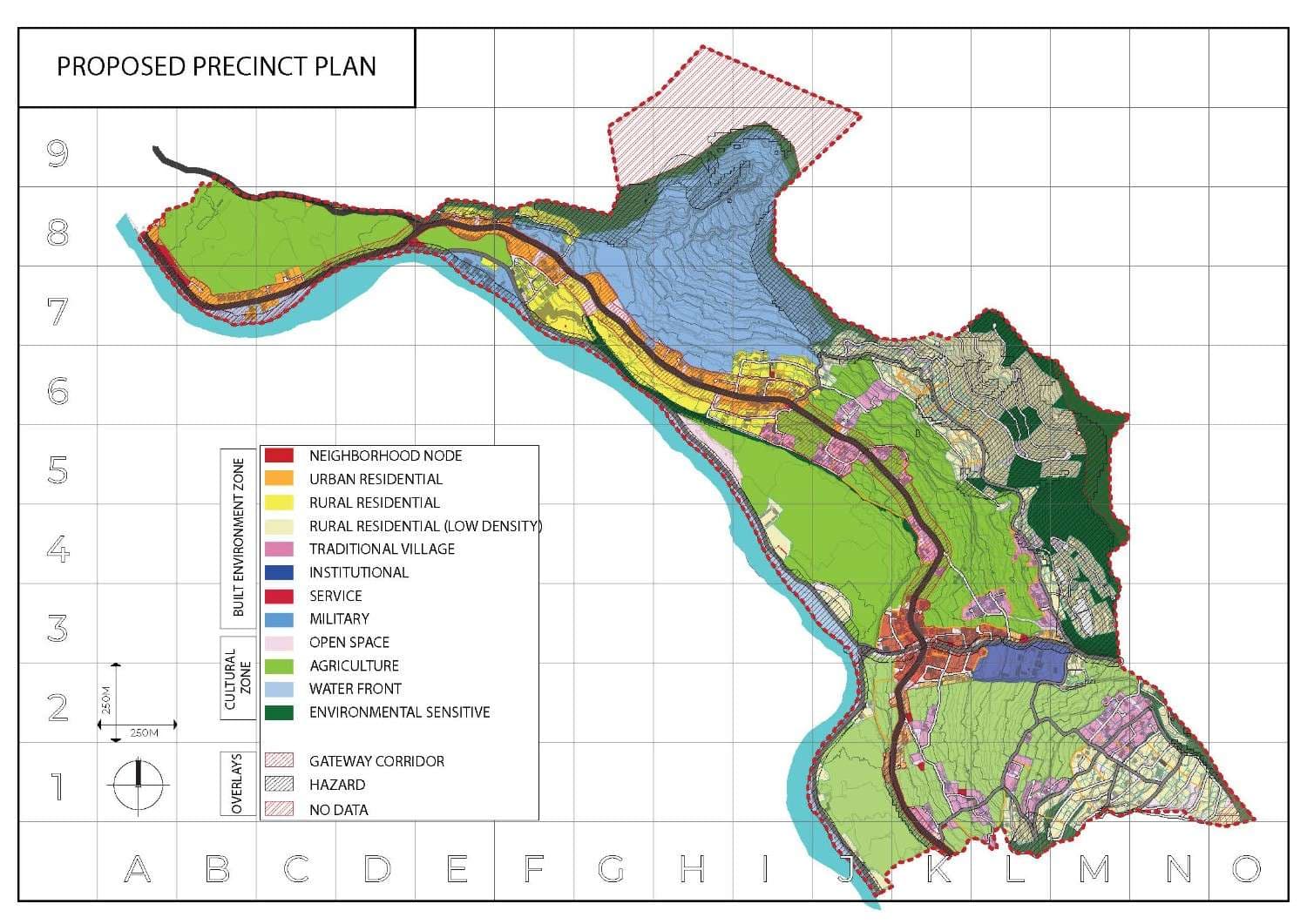 Proposed precinct map for Shaba LAP