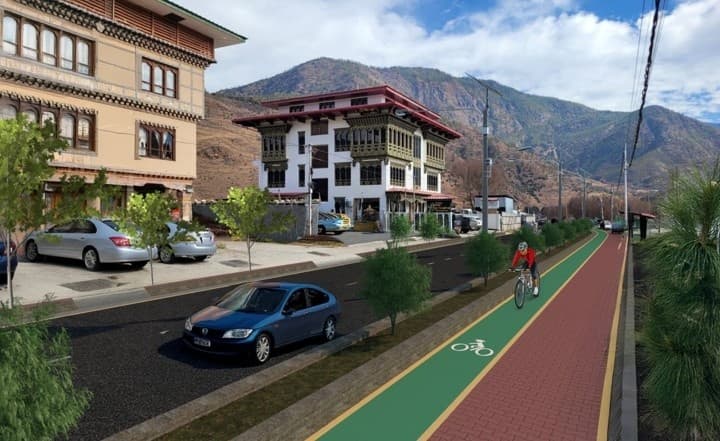 Road typology — proposed 18m primary road, Shaba LAP